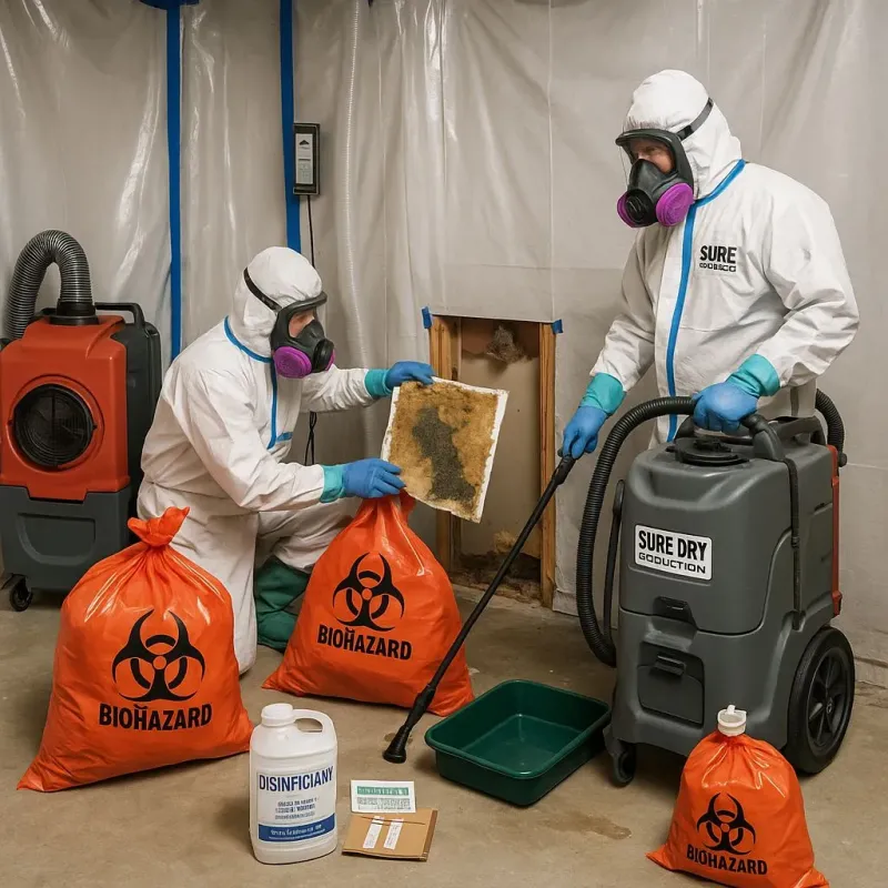 Contaminated Water Handling Protocols process in Cleveland, MS